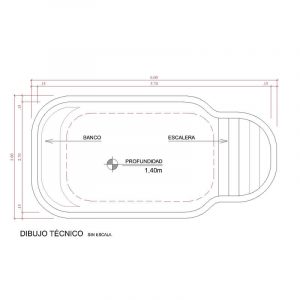 piscina farol de barra planos